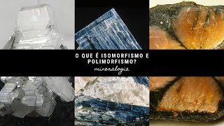 O que é Isomorfismo e Polimorfismo  Mineralogia [upl. by Airahs]