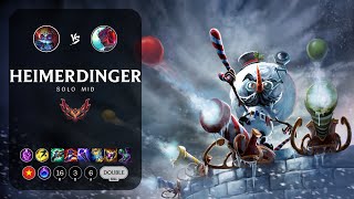 Heimerdinger Mid vs Yone  VN Grandmaster Patch 142 [upl. by Adine]