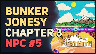 Fortnite BUNKER JONESY Character 06 Location Chapter 2 Season 6 Guide [upl. by Lliw529]