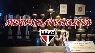 Memorial de Títulos do SPFC 2023Mostrando troféus e itens que marcaram a história do SPFC [upl. by Suirtimid]