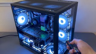 How to BUILD a Budget Gaming PC with GeForce RTX 3070 Graphics Card GIM GM3 Mini Micro ATX Case [upl. by Latsyrk]