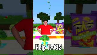 Help gegagedigedagedago TAKIS SAVE FROM Nikocado Avocado in minecraft [upl. by Lisandra759]