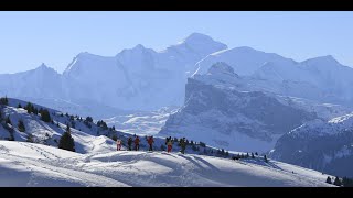 Samoëns  sur les traces au Col de Joux Plane [upl. by Ayaros]