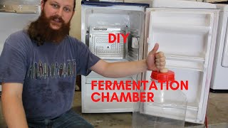 DIY fermentation chamber out of a minifridge [upl. by Barnum189]