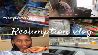 RESUMPTION VLOGunpackingroom arrangement [upl. by Yhtac448]