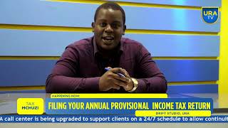 FILING YOUR ANNUAL PROVISIONAL INCOME TAX RETURN [upl. by Yznyl]