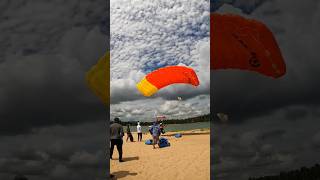 This is sky diving landing videoshorts [upl. by Easton]