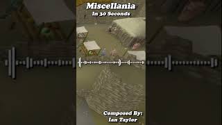 Miscellania  30 Second Remix shorts runescapemusic osrs [upl. by Iney]