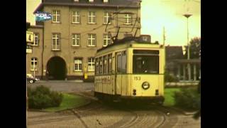 Die ehemalige Wuppertaler Straßenbahn  Vintage tram in Wuppertal Germany [upl. by Nicolella]