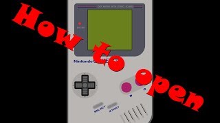 Nintendo Game Boy Console Disassemble  How to Clean and Fix  Tutorial come aprire e pulire [upl. by Eceerahs365]