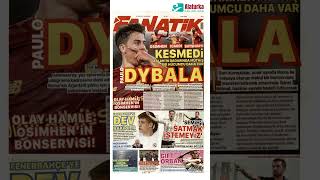 Fanatik Gazetesi 1 Sayfa  10 Ekim 2024 [upl. by Eikcin]