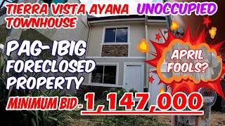 PAGIBIG FORECLOSED HOUSE  TIERRA VISTA AYANA DASMARINAS [upl. by Mala]