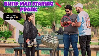 Blind Man Staring Prank  Prank In Pakistan  Humanitarians Mini [upl. by Esela]