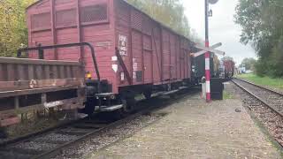 Spoorwegovergang Boekelo  Dutch railroad crossing [upl. by Erdreid]