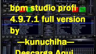 Descarga bpm studio profi 4971 full version Portable [upl. by Nonregla558]