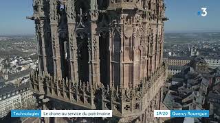 Aveyron  le drone au service du patrimoine [upl. by Comstock629]