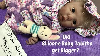 Silicone Baby Tabitha Reborn Baby Doll Kyoko in a Kimono Happy Mail from Jackie [upl. by Keynes]