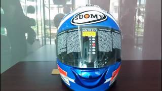 Helm Suomy SR Sport Dovizioso Italia Stalion [upl. by Albrecht]