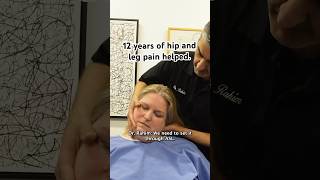 12 Years of Hip amp Leg Pain Helped Tailbone Sacrum amp Pelvis Adjustments  TMJ session by Dr Rahim [upl. by Anwahsal864]