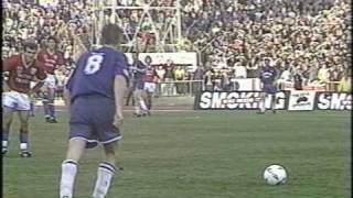 South Melbourne Hellas vs Melbourne Croatia 1991 NSL Grand Final Part 1 THE EQUALISER [upl. by Lahpos]