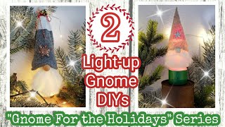 DIY Gnomes  Gnome For the Holidays Series  DIY Gnome Challenge [upl. by Ycinuq]