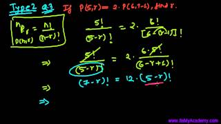 Permutations Question Solving for r Type2  Combinations amp Permutations Lecture 27 [upl. by Artiek]