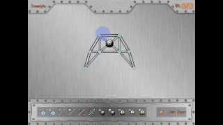 Moon lander structural design using Truss Me [upl. by Greeley]