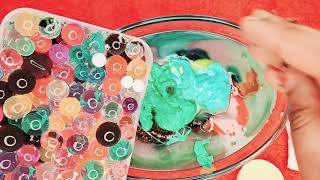 MindBlowing Slime Balls  Srabanitrans Mix  Slime mixing of Slime balls  Satisfying Slime [upl. by Eatnahs]