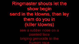 The dickies Killer klowns from outer space Lyrics [upl. by Etep]