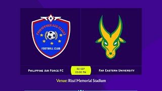 Copa Paulino Alcantara 2023  Philippine Air Force FC vs Far Easter University [upl. by Nesiaj]