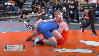 184lbs Dustin Plott Oklahoma State vs Bennett Berge South Dakota State [upl. by Naanac]