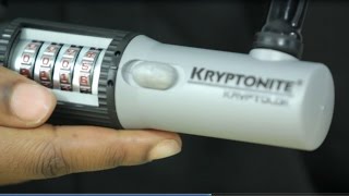 Kryptonite KryptoLok Combination ULock and How to Reset [upl. by Daisey]