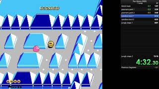 PacMania NES 1 loop speedrun 094046 [upl. by Warner811]