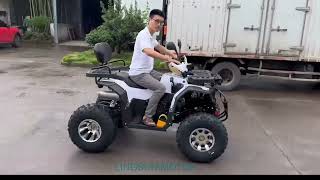 200cc quad bike sports ATV A730  LINGSUN MOTOR  Made in China [upl. by Fakieh]