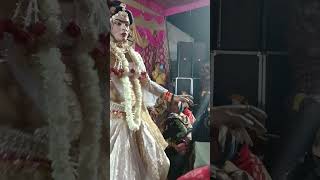 Kanhaiya aage piche Dole ytshorts radha krishna dance 💞 [upl. by Walling]