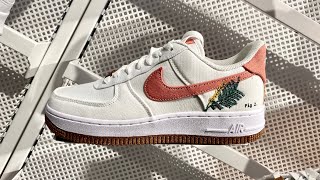 Nike Air Force 1 Low “Catechu” WhiteWhiteLight Sienna [upl. by Kappel742]