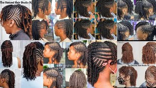 New amp Latest Natural Hair Twist Hairstyles 🔥 For Black Women 😱 [upl. by Ahsratal]