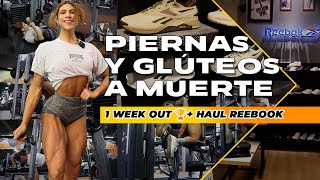 PIERNA Y GLÚTEOS A MUERTE RUTINA COMPLETA 1 WEEK OUT PARA COMPETIR ⭕ [upl. by Aloivaf]