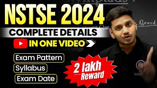 All About NSTSE 2024  Syllabus  Exam form  Eligibility  Exam date  Strategy  nstse NSTSE2023 [upl. by Namilus]