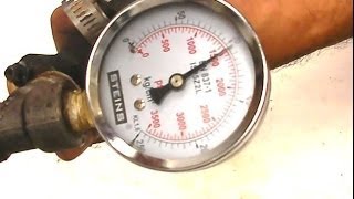 Very High Pressure Hydrostatic Test 1500 psi [upl. by Uhp]