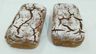 Pan de centeno integral con masa madre y algunos consejos [upl. by Lavery]