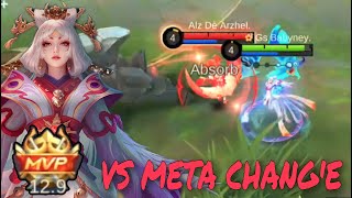 LUNOX GAMEPLAY DESTROY META CHANGE  BUILD LUNOX TERSAKIT 2023  MOBILE LEGENDS [upl. by Kenelm]