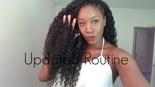 Updated Crochet Braid Routine for Deep Twist Hair [upl. by Free]