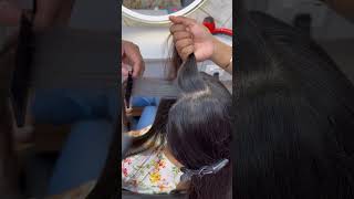 Hair work education shortvideo haircutttuttorial youtubeshorts [upl. by Htebarual]