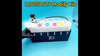 Premium DTF Conversion Kit For Epson EcoTank L185050 18000 dtf diy [upl. by Anewor736]