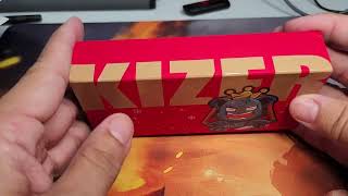 Amazon Exclusive Kizer Mini Militaw Front Flipper Pocket Knife Unboxing [upl. by Ahterahs]