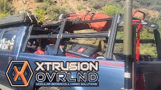 Xtrusion Overland XTR 3 Bed Rack Install [upl. by Hyman690]