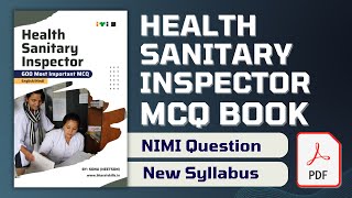 ITI Health Sanitary Inspector Book PDF  HSI NIMI MCQ Bharat Skill Question Bank in HindiEnglish [upl. by Frentz138]