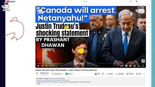 Canada Will Arrest Netanyahu said by Treudeau justintrudeau usanews24 [upl. by Heyward]