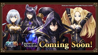 Grand Summoners x The Eminence in Shadow  Intro Video ✨ [upl. by Alcot]